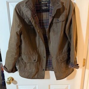 Barbour Woman’s Tan Military Field Jacket